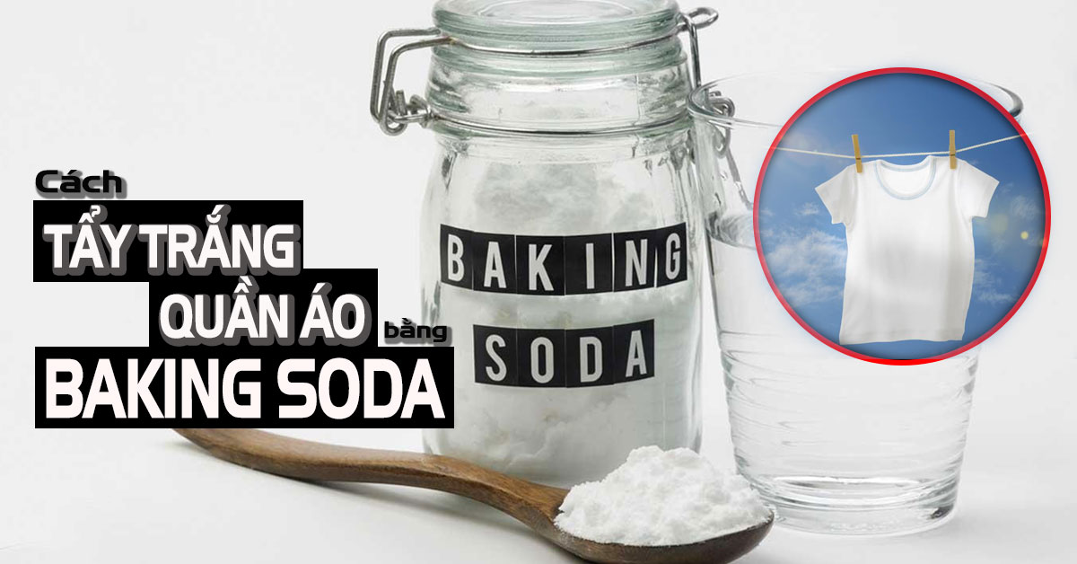 Làm sạch bằng Baking soda